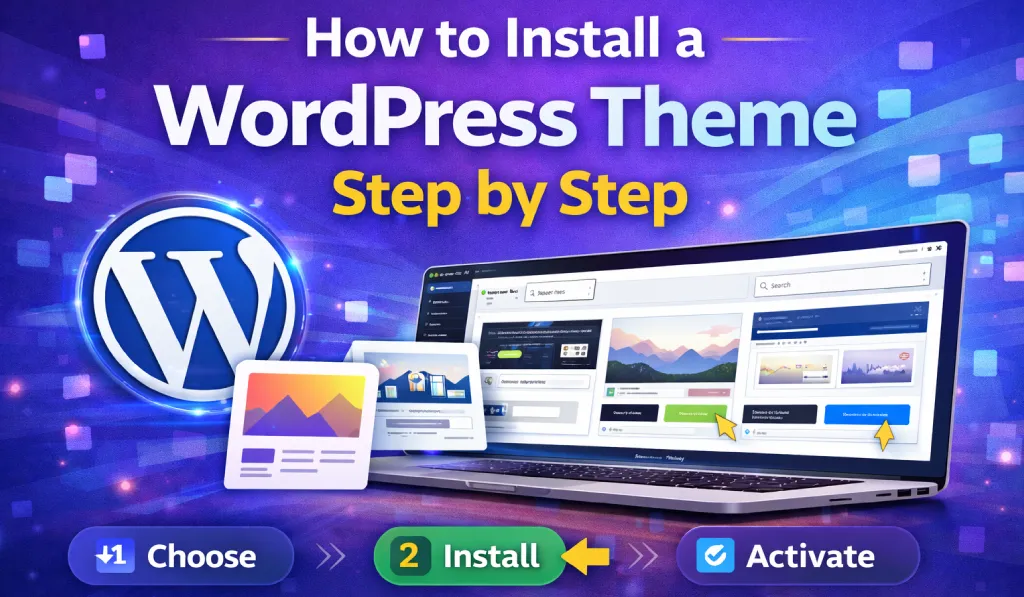 How to Install a WordPress Theme Step by Step